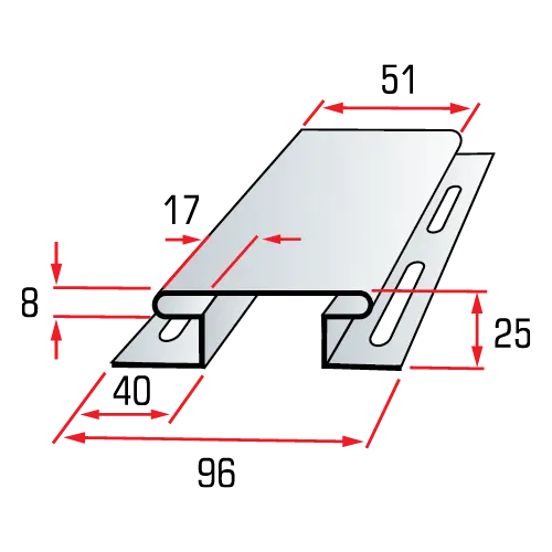 Изображение товара Соединительная планка Альта-профиль Аляска Форест А-18 (3м)