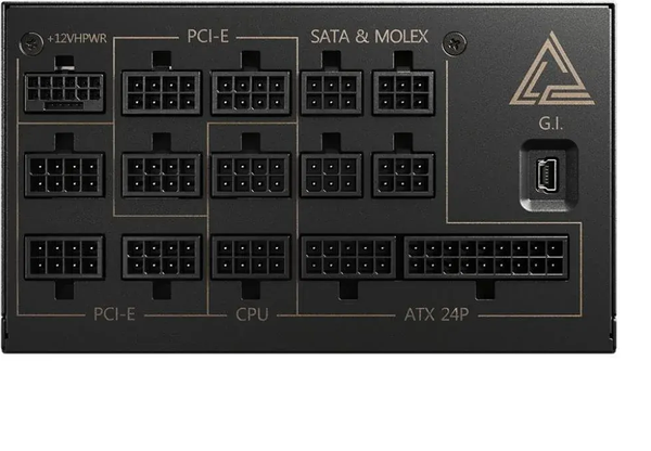 Изображение товара Блок питания для компьютера MSI MEG AI1300P PCIE5