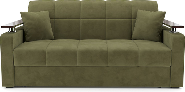 Изображение товара Диван Mebel-Ars Аккордеон Бакли НПБ 120x200 (Cabrio 29 зеленый)