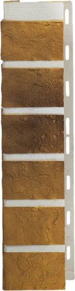 Изображение товара Угол для фасадной панели Альта-профиль Наружный Кирпич рустикальный 05 (0.47x0.1x0.028м)