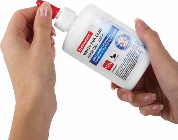 Изображение товара Клей-карандаш Brauberg PVP 15 г + клей PVA блистер / 271980 (125г)