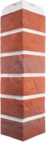 Изображение товара Угол для сайдинга Альта-профиль Кирпич Рижский-02 Наружный