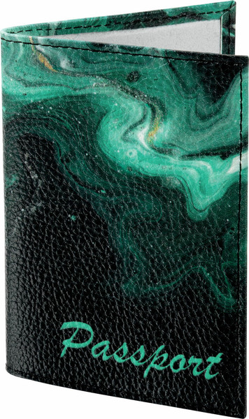 Изображение товара Обложка на паспорт Brauberg Дым / 238869 (черный)