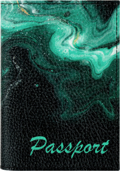 Изображение товара Обложка на паспорт Brauberg Дым / 238869 (черный)