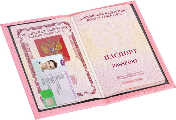 Изображение товара Обложка на паспорт Staff Passport Map / 238759 (розовый)