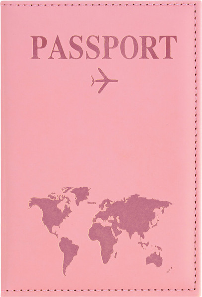 Изображение товара Обложка на паспорт Staff Passport Map / 238759 (розовый)