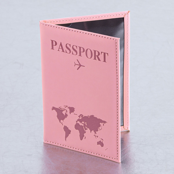 Изображение товара Обложка на паспорт Staff Passport Map / 238759 (розовый)