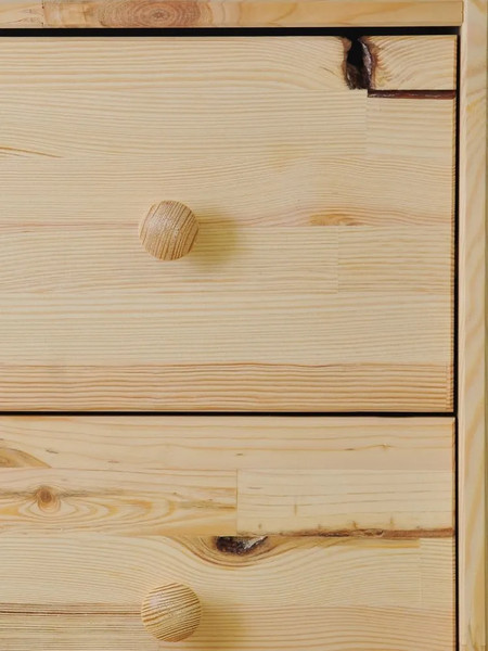 Изображение товара Комод Dipriz Раст 4 ящика с перегородками / Д.20091.1 (дикая сосна/без отделки)