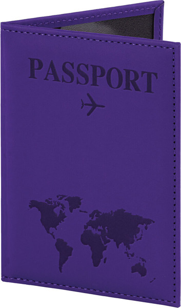 Изображение товара Обложка на паспорт Staff Passport Map / 238762 (фиолетовый)