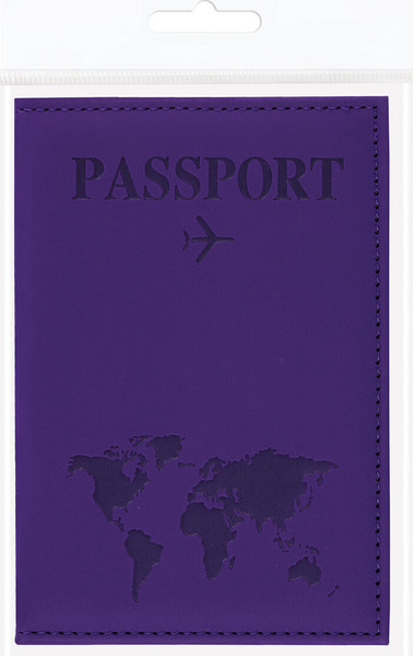 Изображение товара Обложка на паспорт Staff Passport Map / 238762 (фиолетовый)