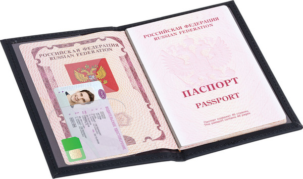 Изображение товара Обложка на паспорт Staff Passport Map / 238760 (черный)