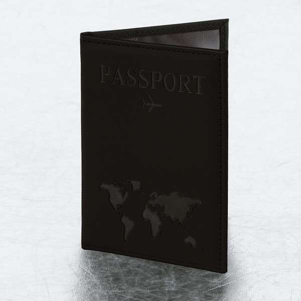 Изображение товара Обложка на паспорт Staff Passport Map / 238760 (черный)