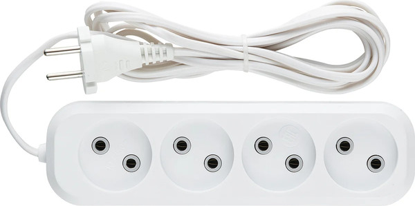 Изображение товара Удлинитель Тифлос У6-4-5м (белый)