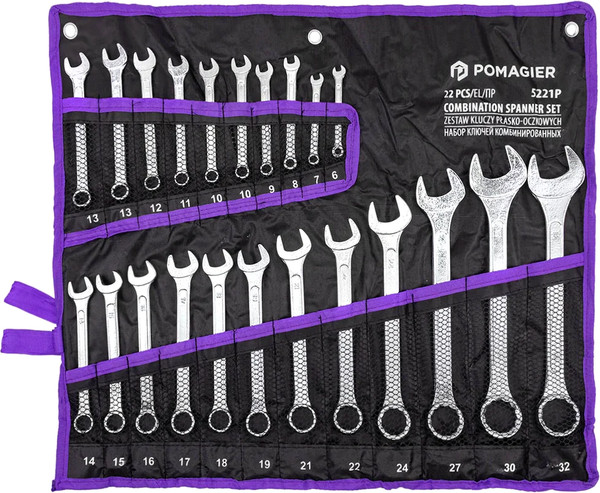 Изображение товара Набор ключей Pomagier POM-5221P (62621)