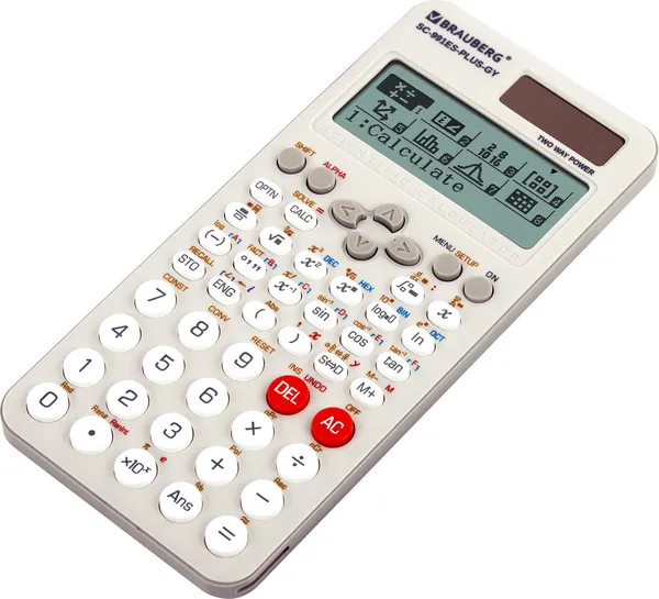 Изображение товара Калькулятор Brauberg SC-991ES-Plus-GY / 272652 (серый)