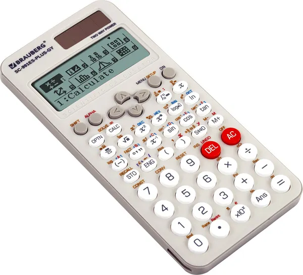 Изображение товара Калькулятор Brauberg SC-991ES-Plus-GY / 272652 (серый)