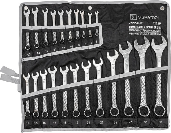 Изображение товара Набор ключей Sigmatool Sigmatool-5221P (62624)