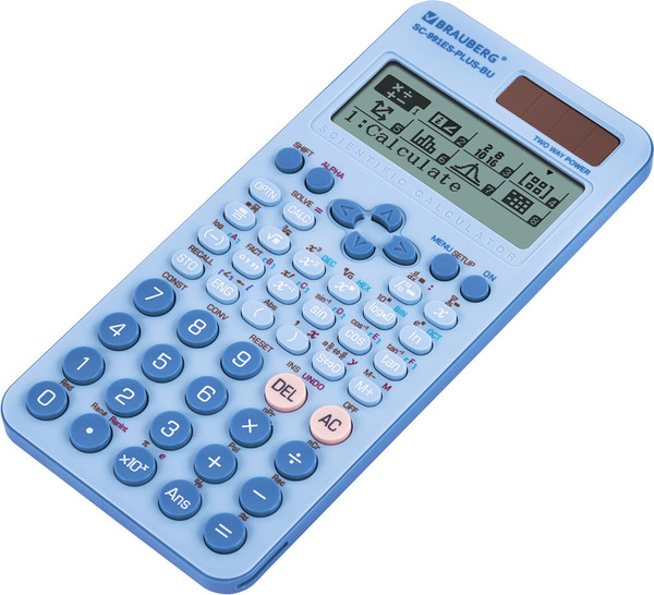 Изображение товара Калькулятор Brauberg SC-991ES-Plus-BU / 272653 (голубой)