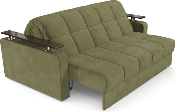 Изображение товара Диван Mebel-Ars Аккордеон Бакли НПБ 140x200 (Cabrio 29 зеленый)