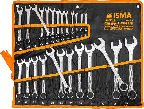 Изображение товара Набор ключей ISMA ISMA-5261P36 (62627)