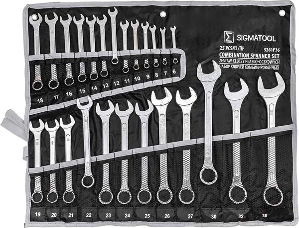 Изображение товара Набор ключей Sigmatool Sigmatool-5261P36 (62631)