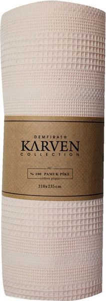 Изображение товара Покрывало Karven Pure Simple Пике Евро 210x235 / PL989 Bej