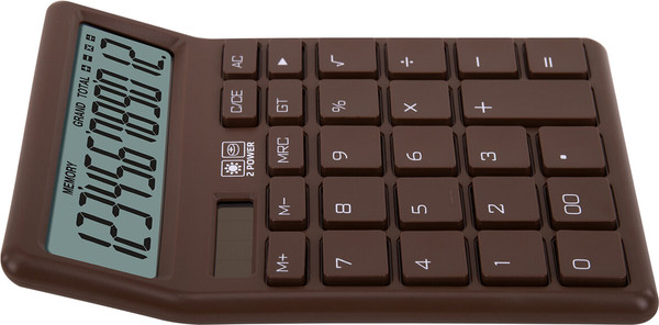 Изображение товара Калькулятор Brauberg CH-12-BR / 272961 (коричневый)