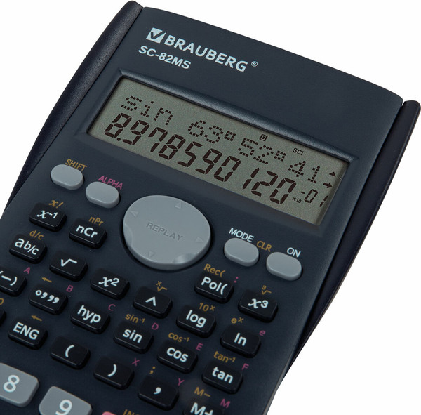 Изображение товара Калькулятор Brauberg SC-82MS / 271721 (темно-синий)