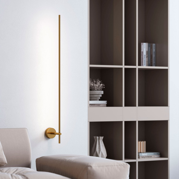 Изображение товара Бра Elektrostandard Fine 4000K 40132/LED (латунь)