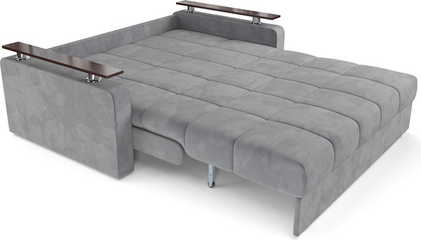 Изображение товара Диван Mebel-Ars Аккордеон Бакли НПБ 140x200 (Vivaldi темно-серый)