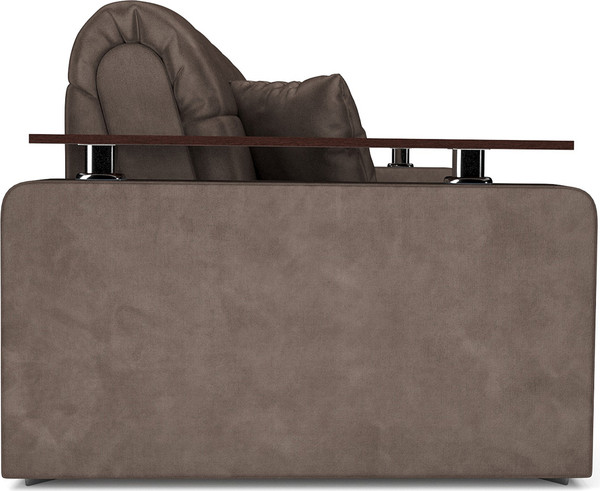 Изображение товара Диван Mebel-Ars Аккордеон Бакли НПБ 140x200 (бархат шоколадный Star Velvet 60 Coffee)