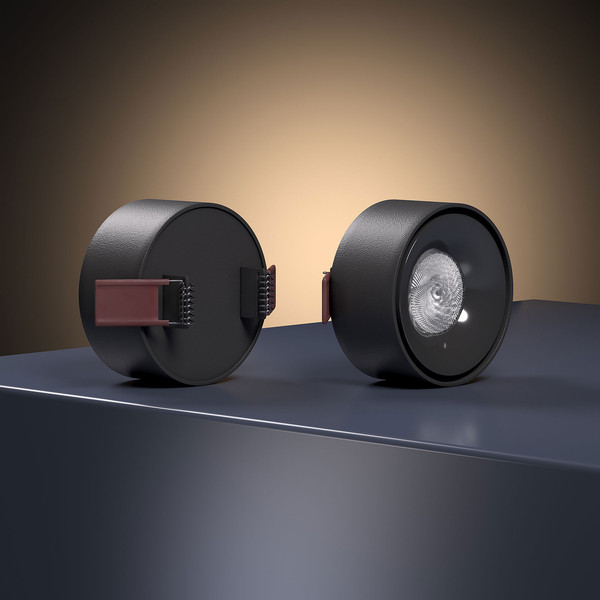 Изображение товара Точечный светильник Elektrostandard 25095/LED (черный)