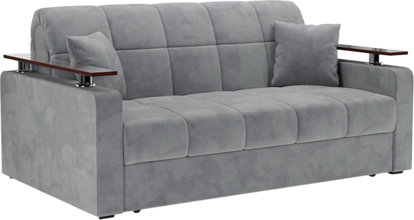 Изображение товара Диван Mebel-Ars Аккордеон Бакли НПБ 180x200 (Vivaldi темно-серый)