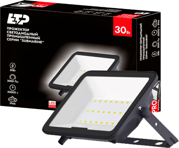Изображение товара Прожектор ETP Submarine 30Вт 5000К / 37111