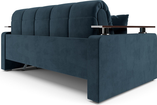 Изображение товара Диван Mebel-Ars Аккордеон Бакли НПБ 180x200 (темно-синий Luna 034)
