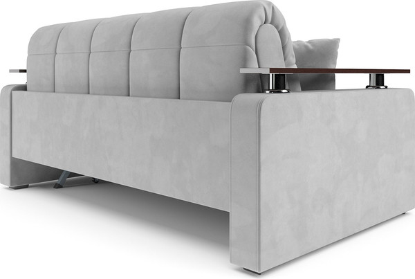 Изображение товара Диван Mebel-Ars Аккордеон Бакли ППУ 120x200 (Vivaldi светло-серый)
