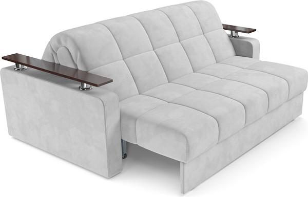 Изображение товара Диван Mebel-Ars Аккордеон Бакли ППУ 120x200 (Vivaldi светло-серый)