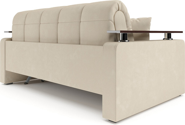 Изображение товара Диван Mebel-Ars Аккордеон Бакли ППУ 120x200 (бархат бежевый Star Velvet 6 Light Beige)