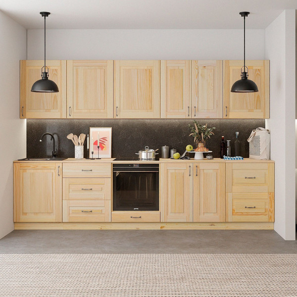 Изображение товара Шкаф-стол кухонный Dipriz Венесуэлла №1 2 ящ+1 ящ / Д.70116.1 (лак)