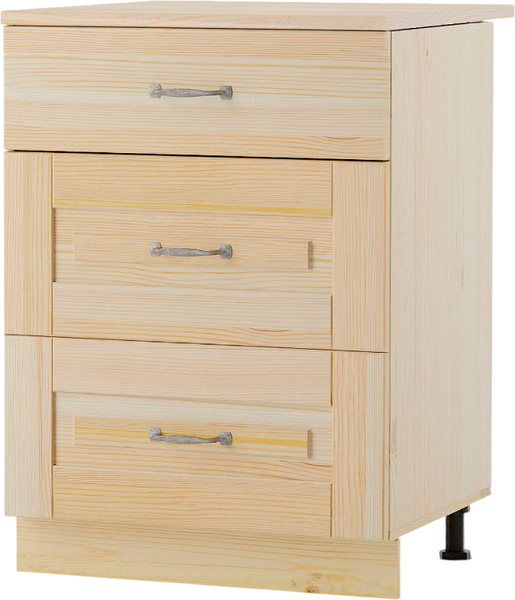 Изображение товара Шкаф-стол кухонный Dipriz Венесуэлла №1 2 ящ+1 ящ / Д.70116.1 (лак)