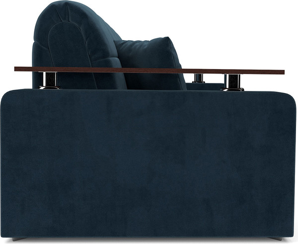 Изображение товара Диван Mebel-Ars Аккордеон Бакли ППУ 120x200 (темно-синий Luna 034)