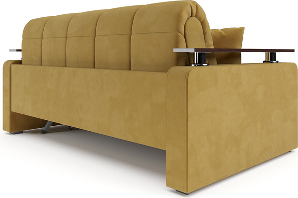 Изображение товара Диван Mebel-Ars Аккордеон Бакли ППУ 140x200 (Cabrio 27 желтый)