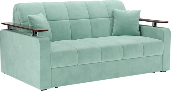 Изображение товара Диван Mebel-Ars Аккордеон Бакли ППУ 155x200 (Vivaldi мятный)