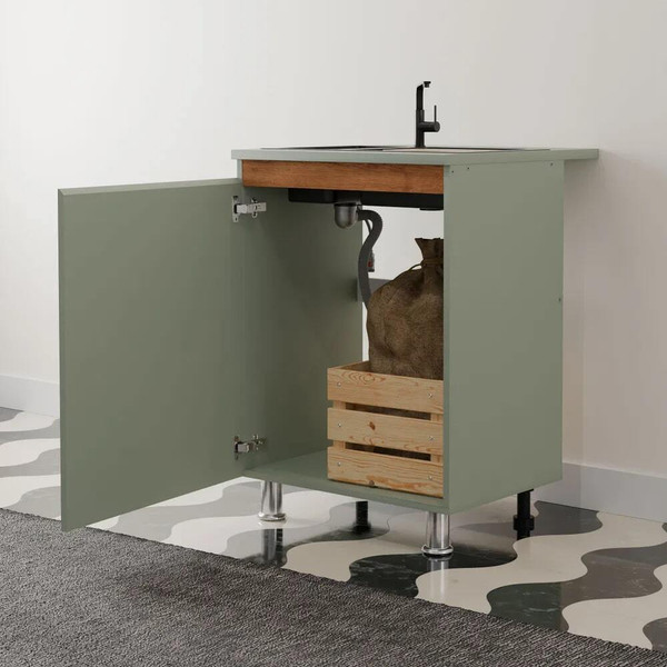 Изображение товара Шкаф под мойку Dipriz Малага / Д.70099.1 (зеленый самшит)