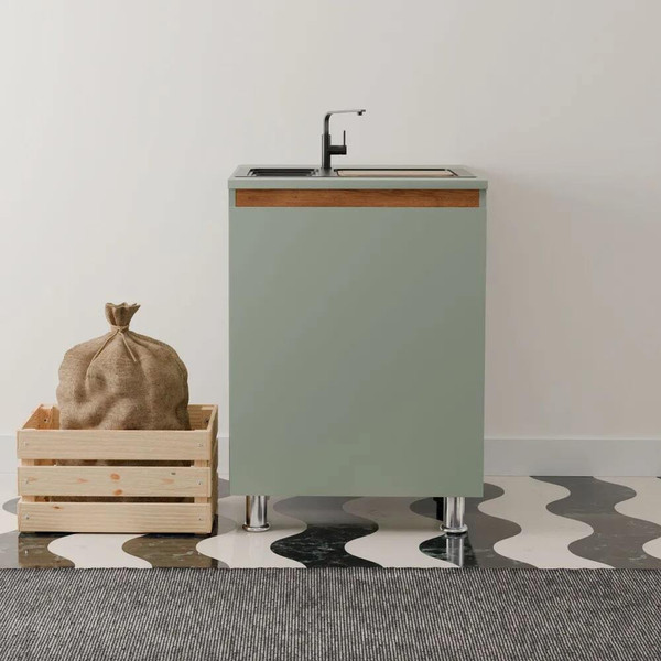 Изображение товара Шкаф под мойку Dipriz Малага / Д.70099.1 (зеленый самшит)