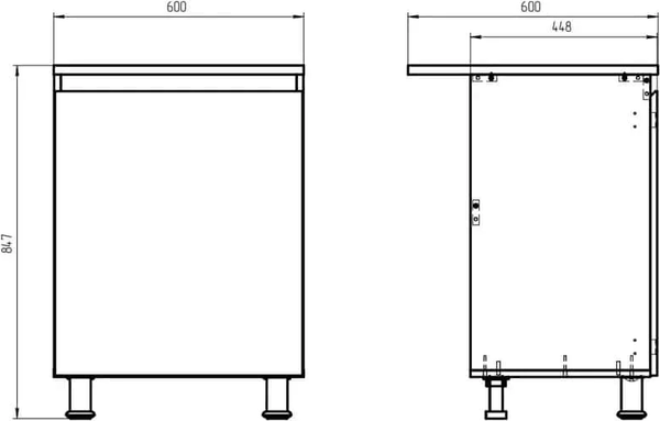 Изображение товара Шкаф под мойку Dipriz Малага / Д.70099.1 (зеленый самшит)