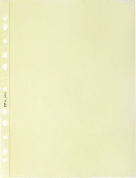 Изображение товара Набор файлов Brauberg 272678 (100шт, желтый)