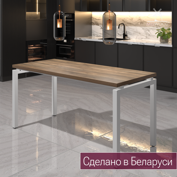 Изображение товара Обеденный стол Millwood Леон 140х70 (дуб табачный Craft/белый)