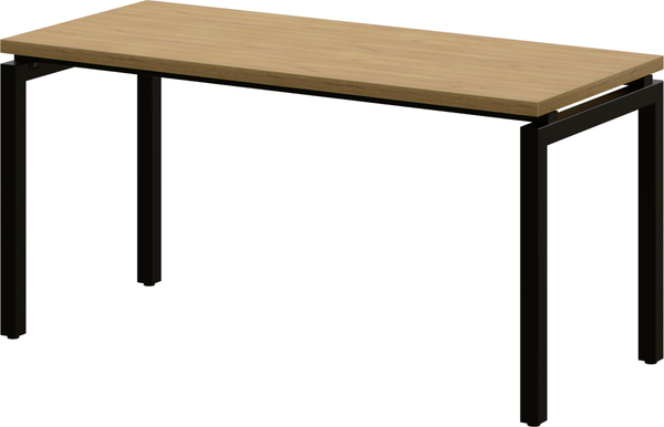 Изображение товара Обеденный стол Millwood Леон 160х70 (дуб золотой Craft/черный)