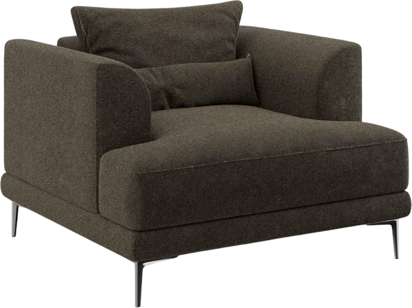 Изображение товара Кресло мягкое Bravo Мебель Некст Стандарт 3 вариант (каменный)